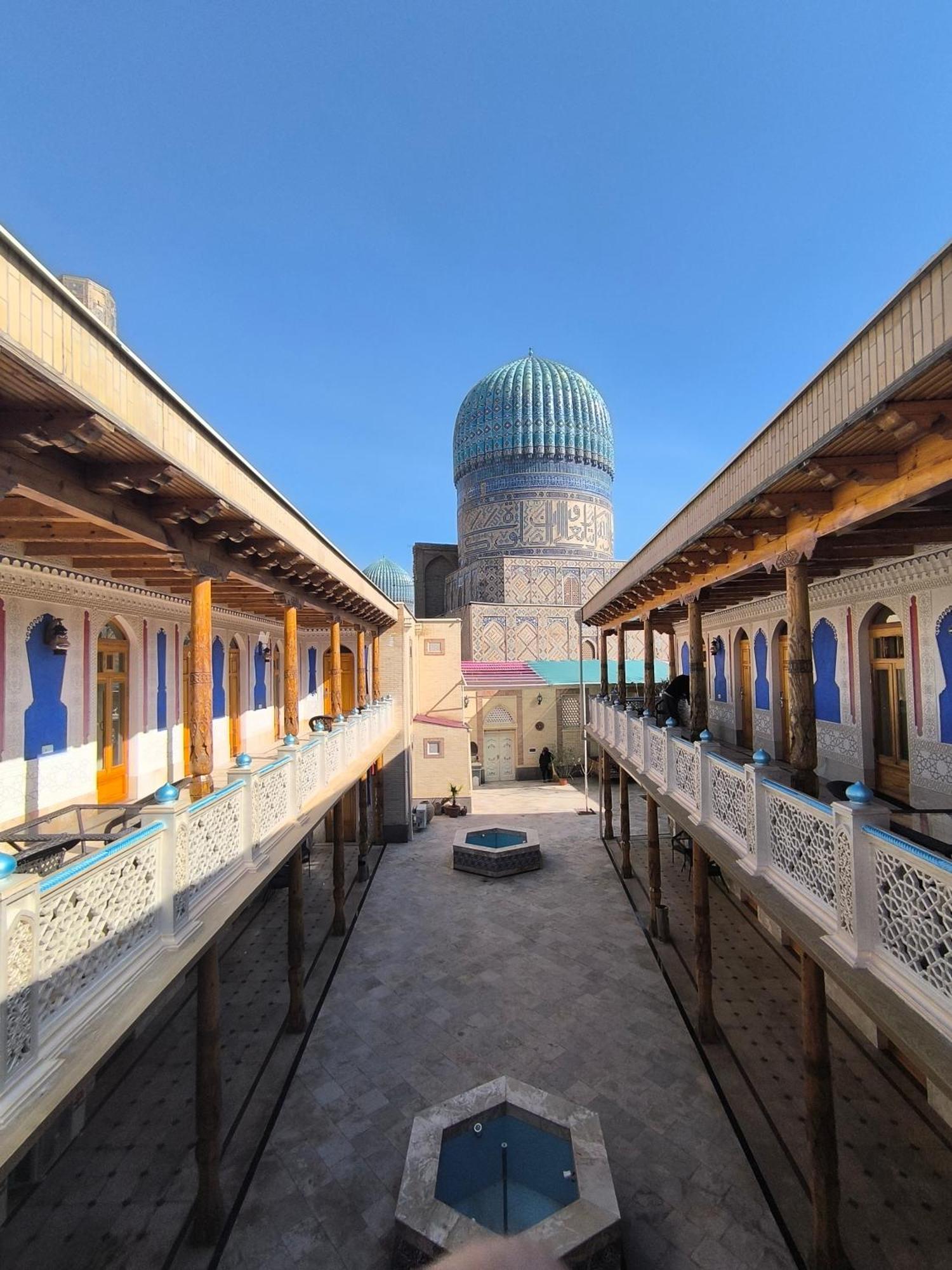 Bibikhanum Hotel Samarcanda Exterior foto