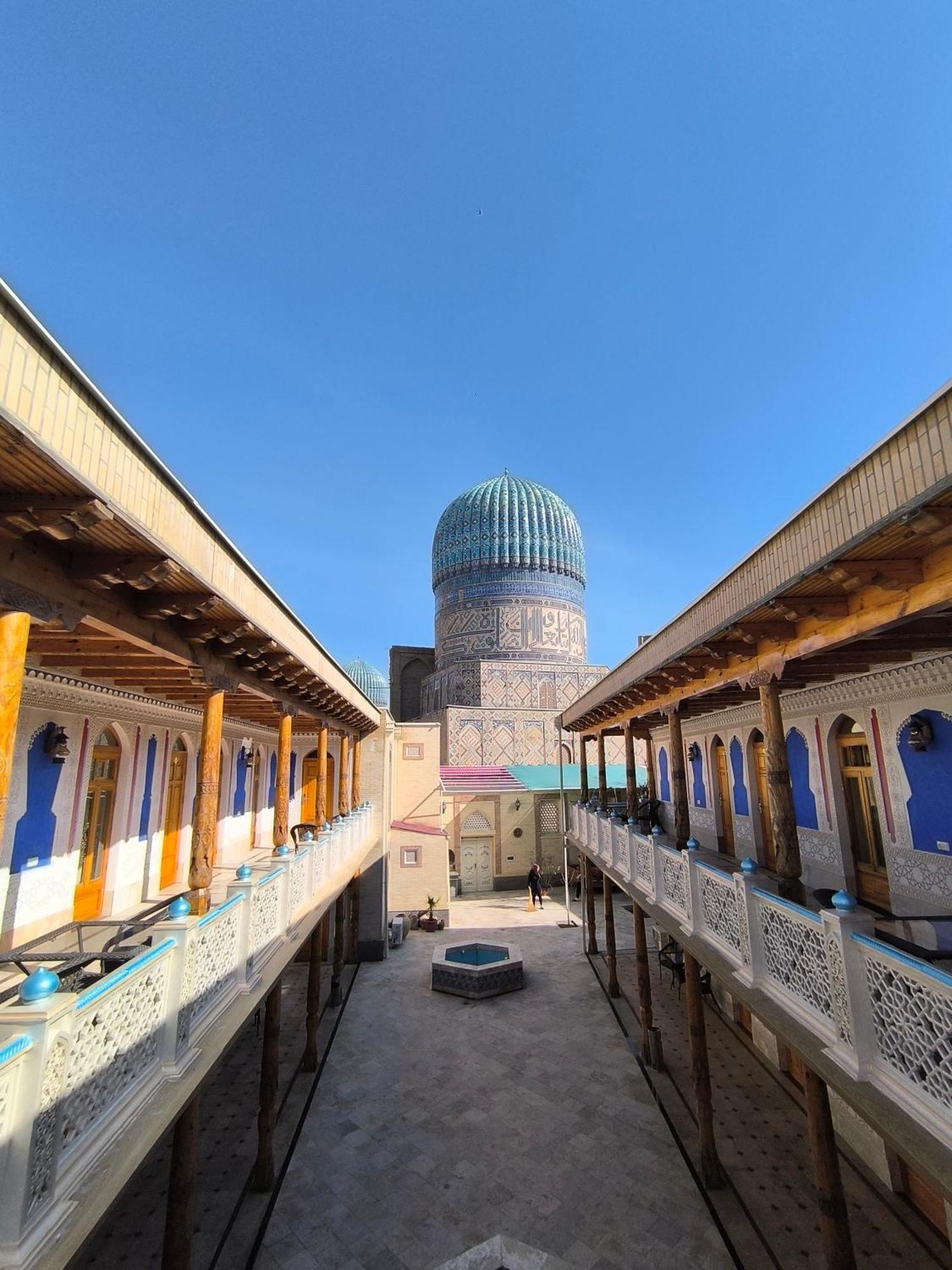 Bibikhanum Hotel Samarcanda Exterior foto