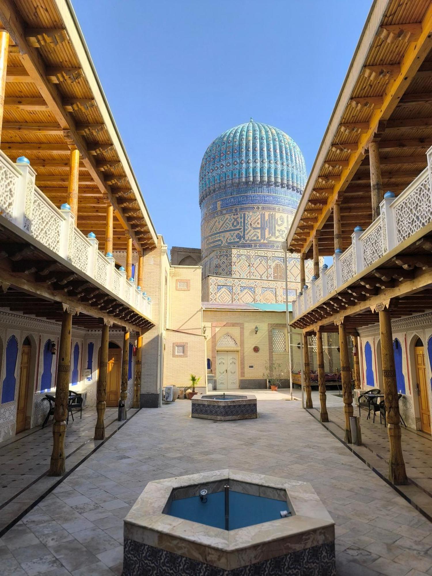 Bibikhanum Hotel Samarcanda Exterior foto